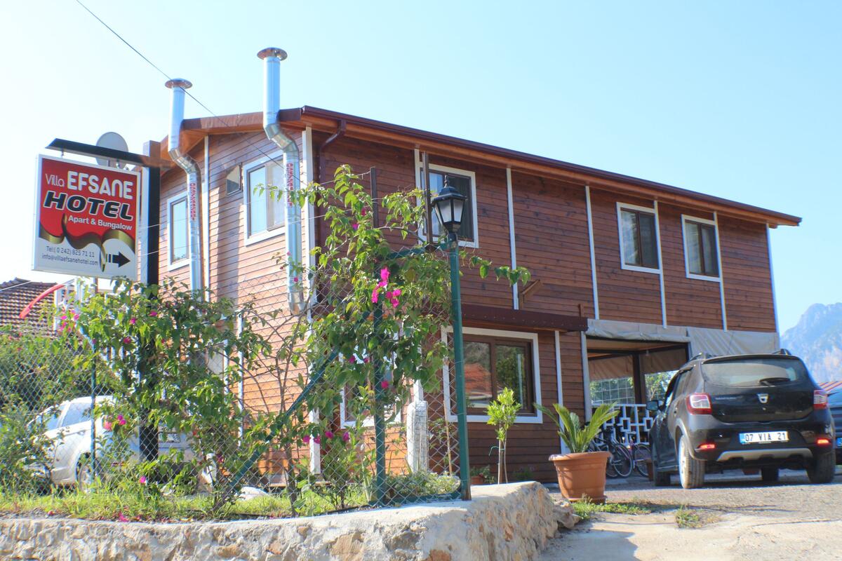 Villa Efsane Apart Bungalows vip transfer